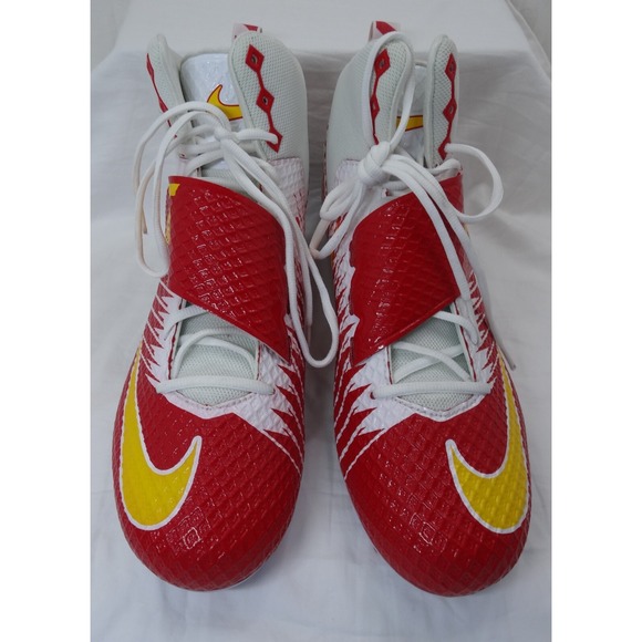 Nike Football Strike Pro Cleats Size 16 (847554-116) Red White Yellow New - Picture 2 of 9